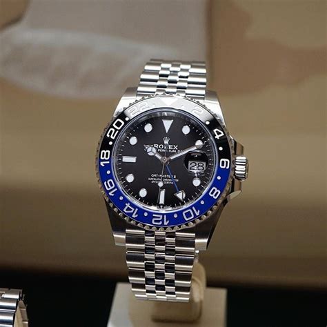 rolex gmt master ii batman 2019 price|batman rolex watch cost.